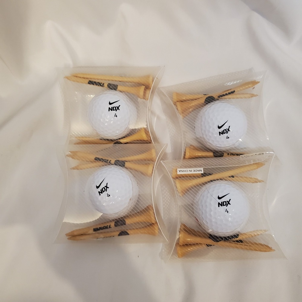 Lot Of New NDX Nike Golf Balls And Tee Sets